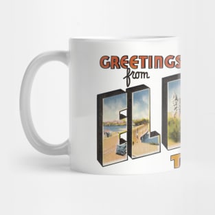 Greetings from El Paso Texas Mug